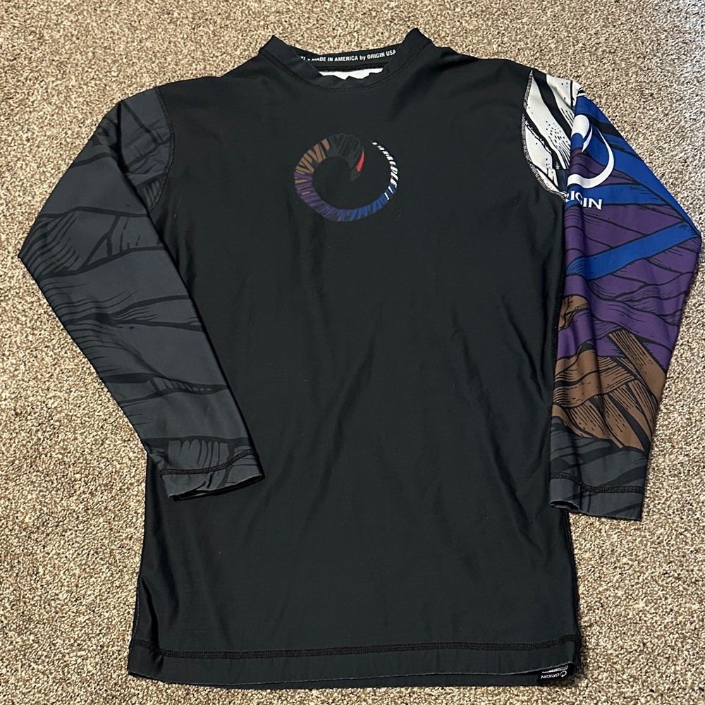 Origin USA “The Path” BJJ Jiujitsu Rashguard- Men’s Size XL
